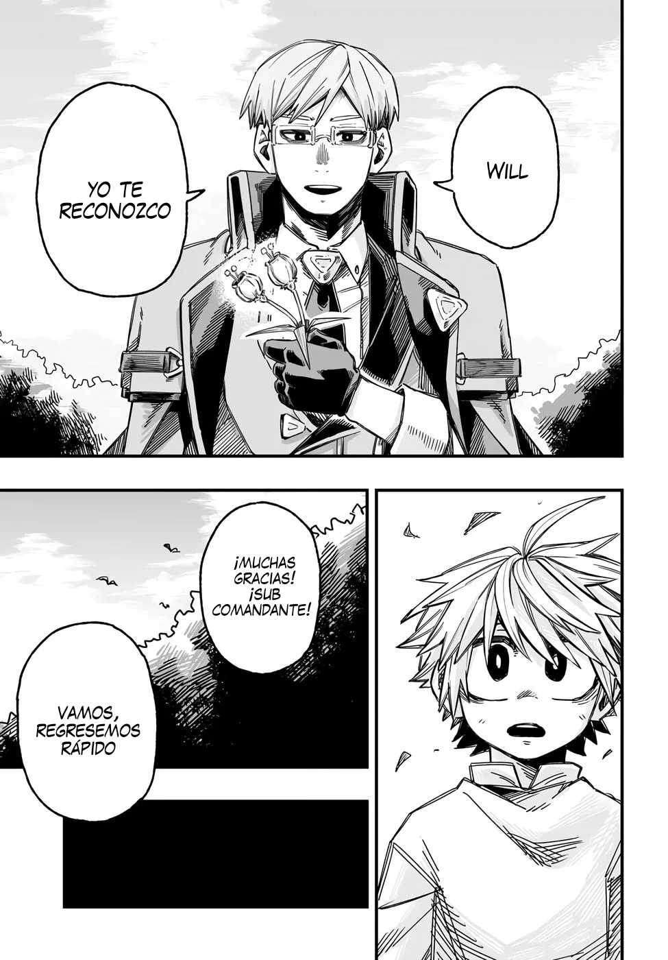 Yoheidan no Itoshigo: Shinikake Koji wa Saikyou Shisho-tachi ni Sodaterareru capítulo 3, página 32