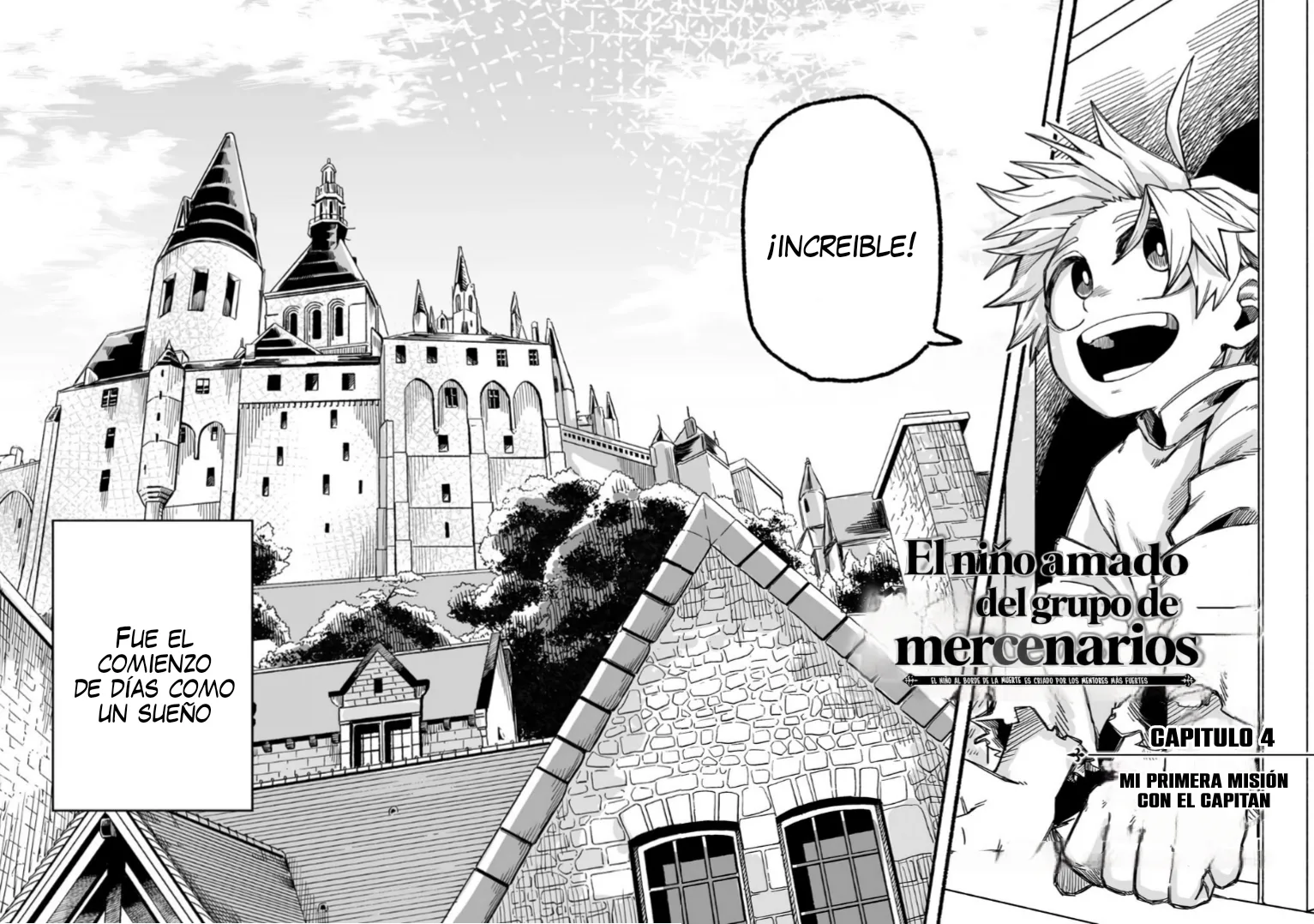 Yoheidan no Itoshigo: Shinikake Koji wa Saikyou Shisho-tachi ni Sodaterareru capítulo 4, página 3