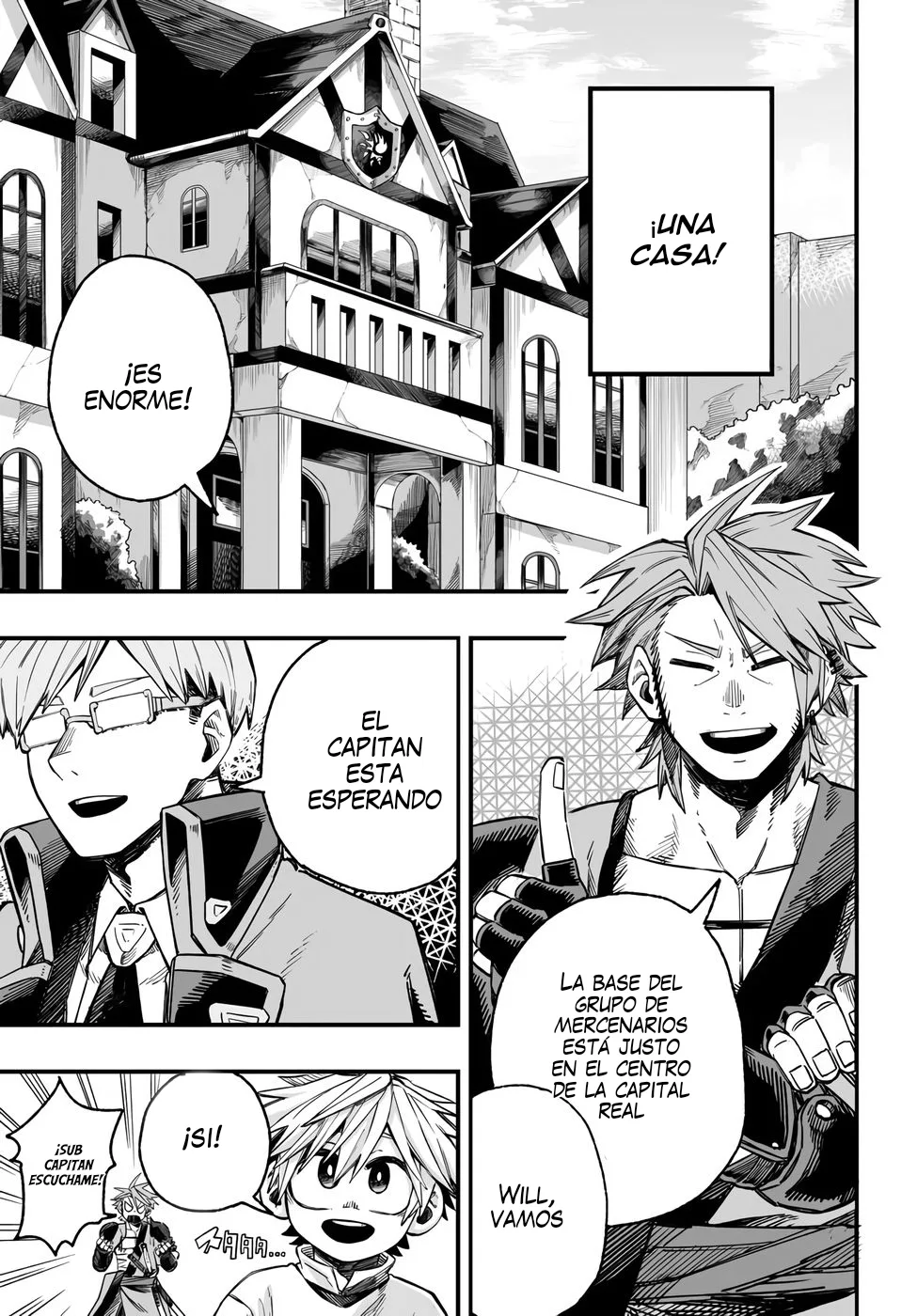 Yoheidan no Itoshigo: Shinikake Koji wa Saikyou Shisho-tachi ni Sodaterareru capítulo 4, página 5