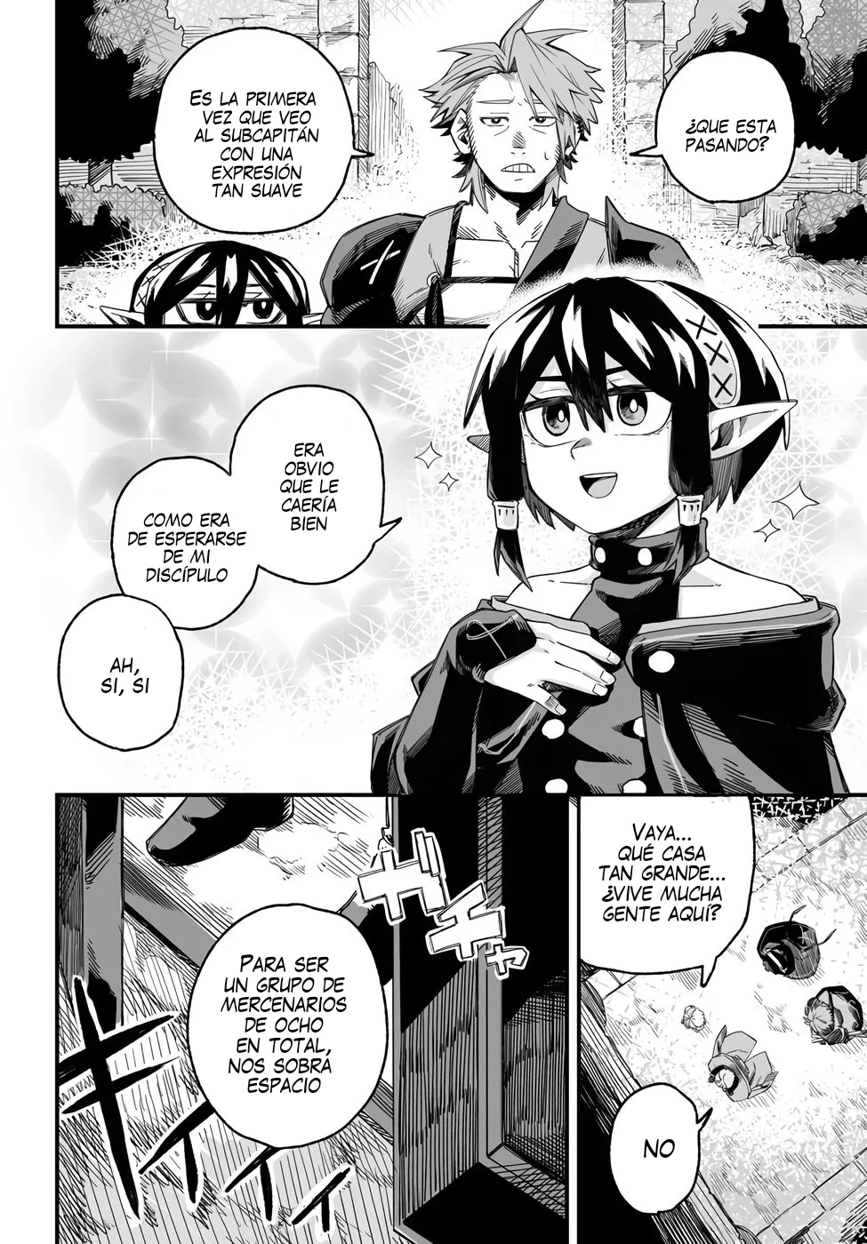 Yoheidan no Itoshigo: Shinikake Koji wa Saikyou Shisho-tachi ni Sodaterareru capítulo 4, página 6