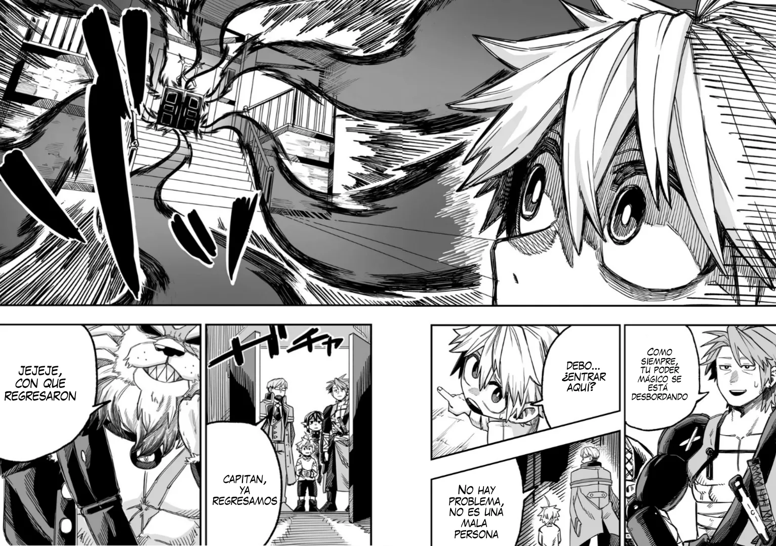 Yoheidan no Itoshigo: Shinikake Koji wa Saikyou Shisho-tachi ni Sodaterareru capítulo 4, página 8