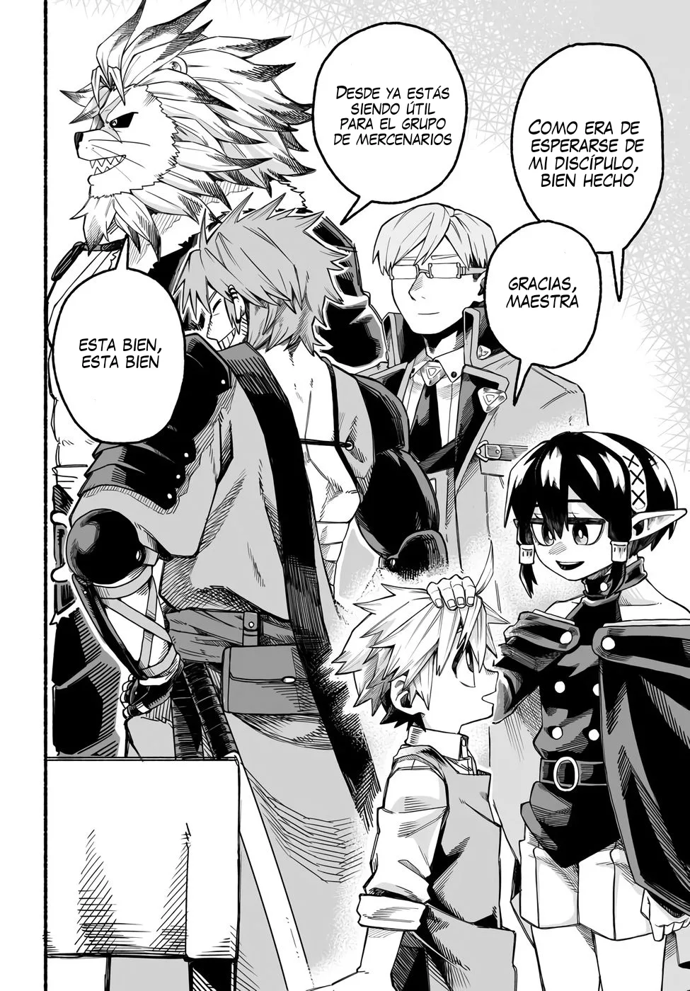 Yoheidan no Itoshigo: Shinikake Koji wa Saikyou Shisho-tachi ni Sodaterareru capítulo 4, página 17
