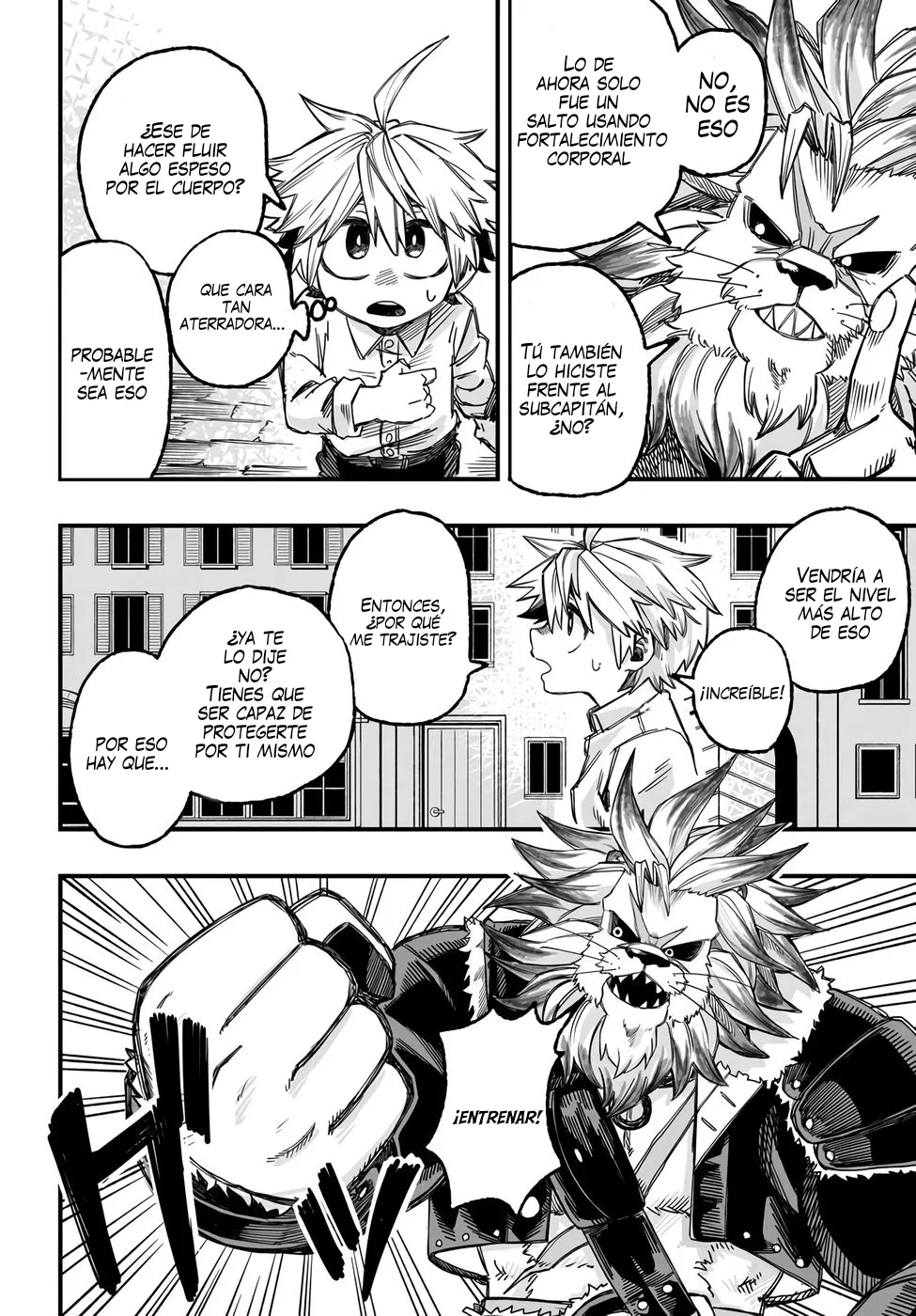 Yoheidan no Itoshigo: Shinikake Koji wa Saikyou Shisho-tachi ni Sodaterareru capítulo 4, página 23