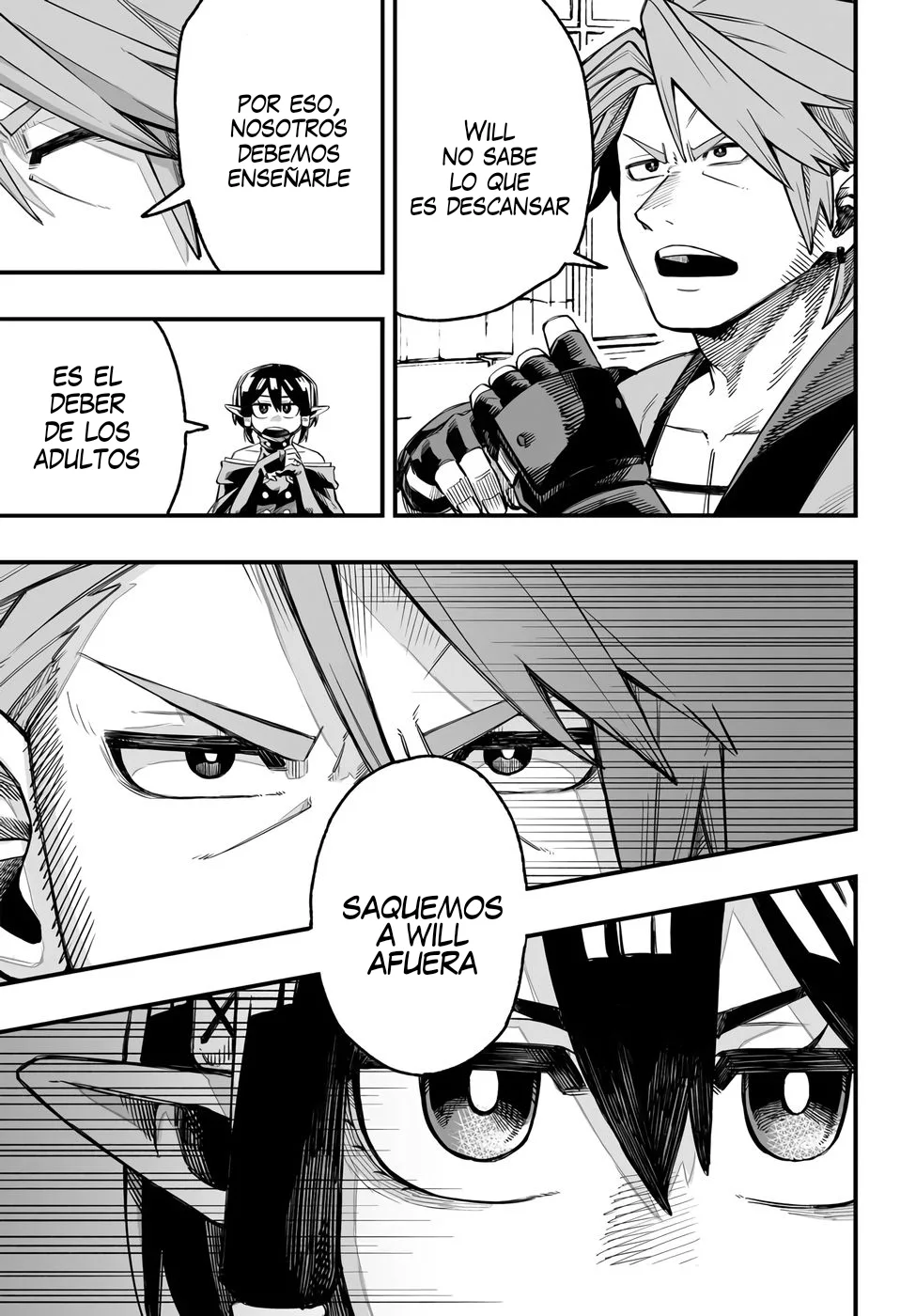 Yoheidan no Itoshigo: Shinikake Koji wa Saikyou Shisho-tachi ni Sodaterareru capítulo 5, página 4