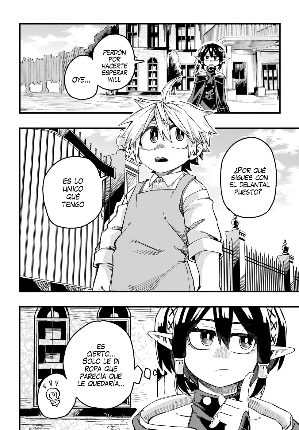 Yoheidan no Itoshigo: Shinikake Koji wa Saikyou Shisho-tachi ni Sodaterareru capítulo 5, página 9