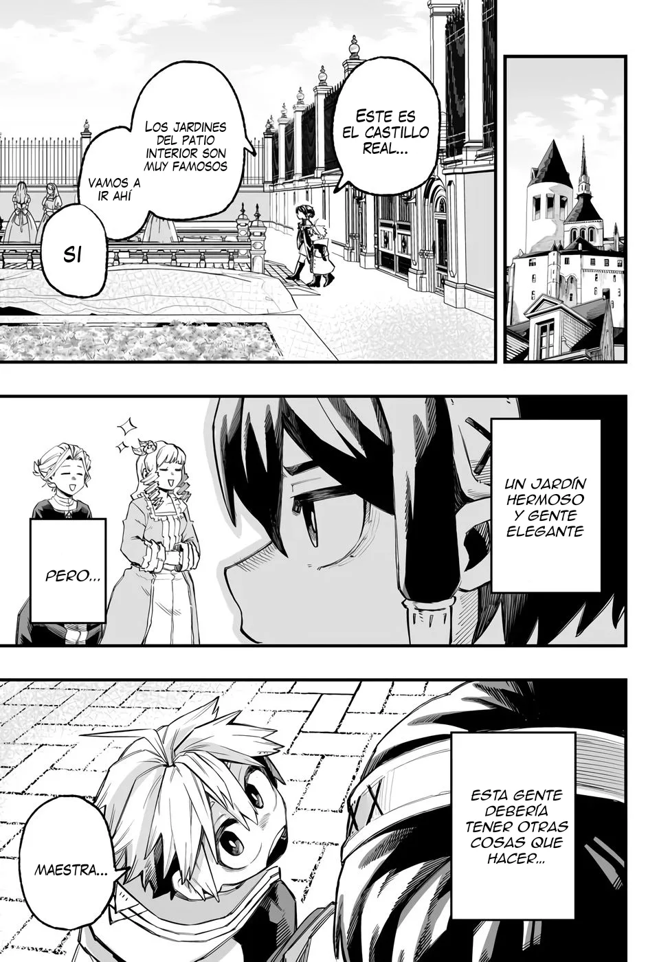 Yoheidan no Itoshigo: Shinikake Koji wa Saikyou Shisho-tachi ni Sodaterareru capítulo 5, página 18