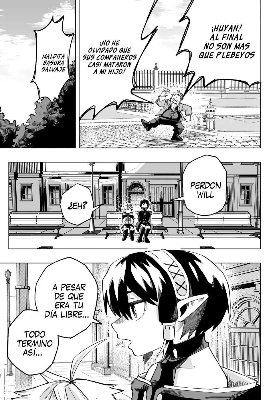 Yoheidan no Itoshigo: Shinikake Koji wa Saikyou Shisho-tachi ni Sodaterareru capítulo 5, página 28