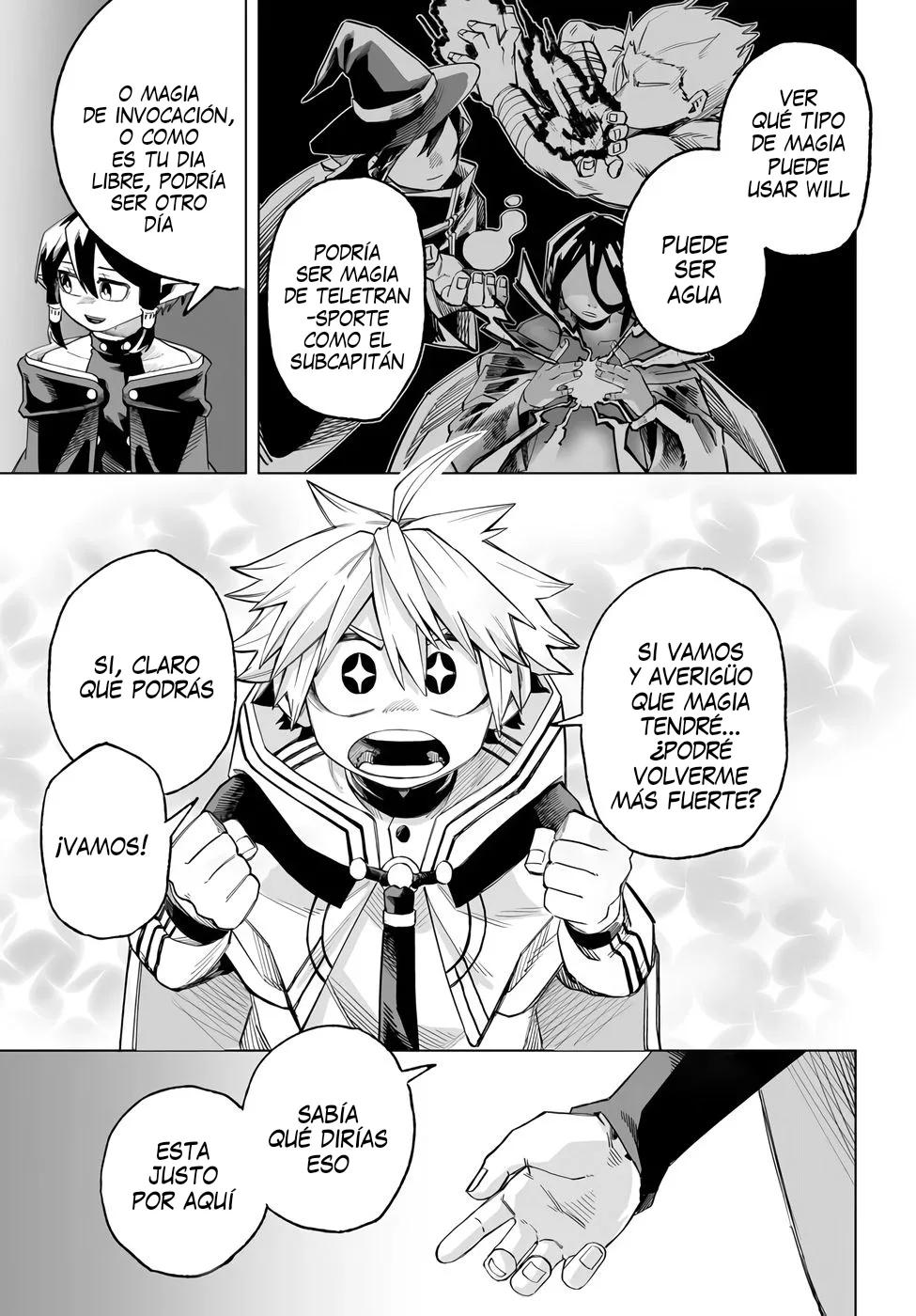 Yoheidan no Itoshigo: Shinikake Koji wa Saikyou Shisho-tachi ni Sodaterareru capítulo 5, página 32