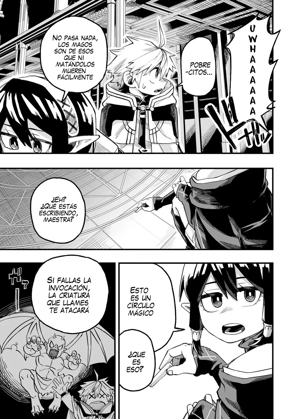 Yoheidan no Itoshigo: Shinikake Koji wa Saikyou Shisho-tachi ni Sodaterareru capítulo 6, página 16