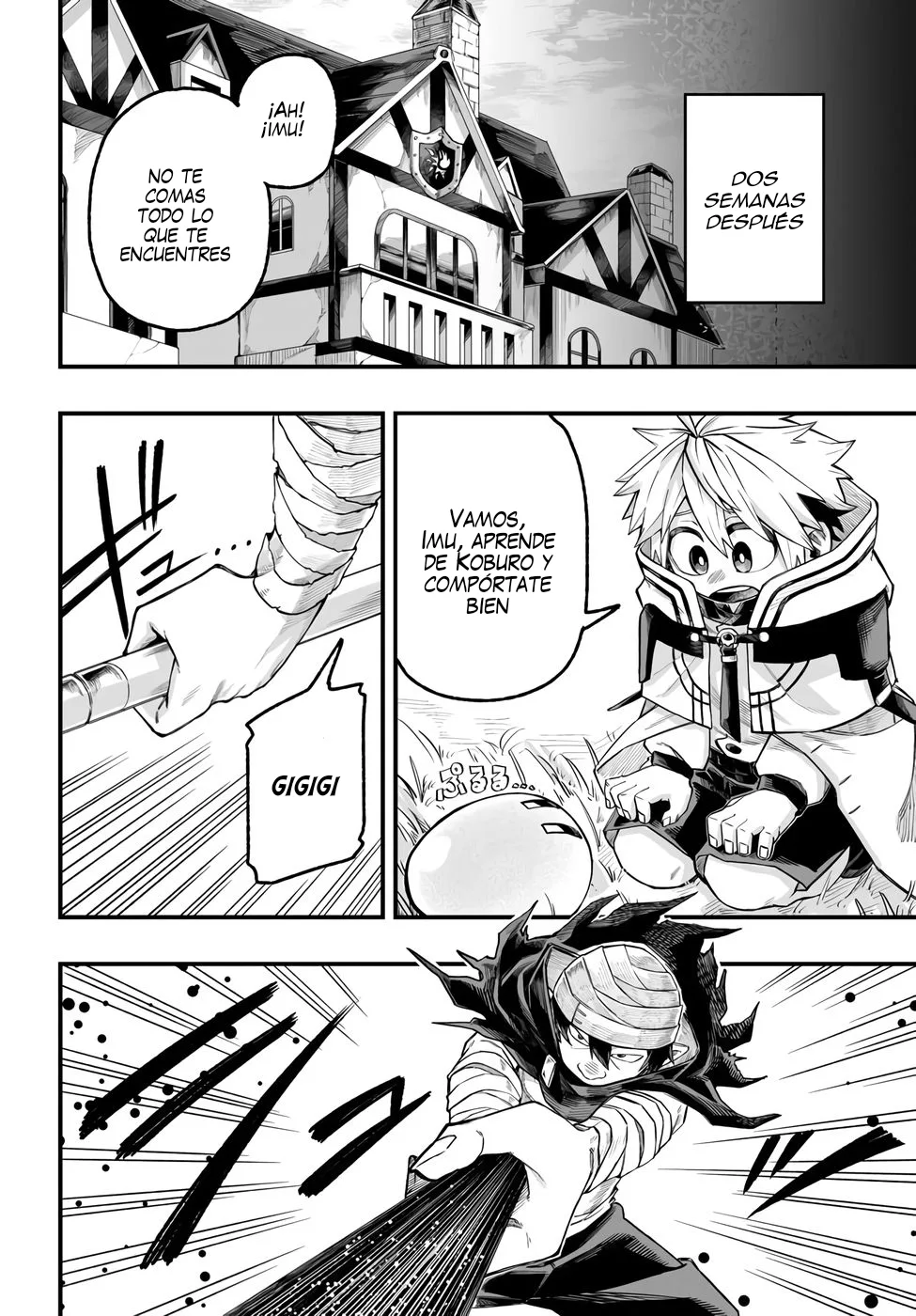 Yoheidan no Itoshigo: Shinikake Koji wa Saikyou Shisho-tachi ni Sodaterareru capítulo 6, página 30