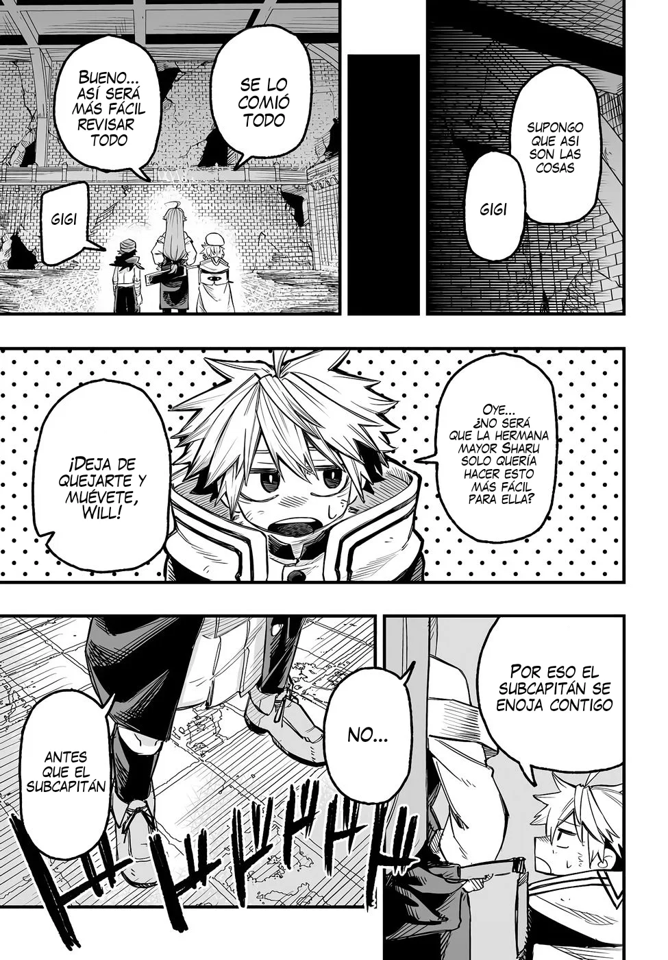 Yoheidan no Itoshigo: Shinikake Koji wa Saikyou Shisho-tachi ni Sodaterareru capítulo 8, página 30