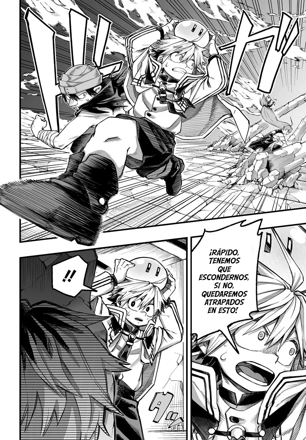 Yoheidan no Itoshigo: Shinikake Koji wa Saikyou Shisho-tachi ni Sodaterareru capítulo 9, página 4