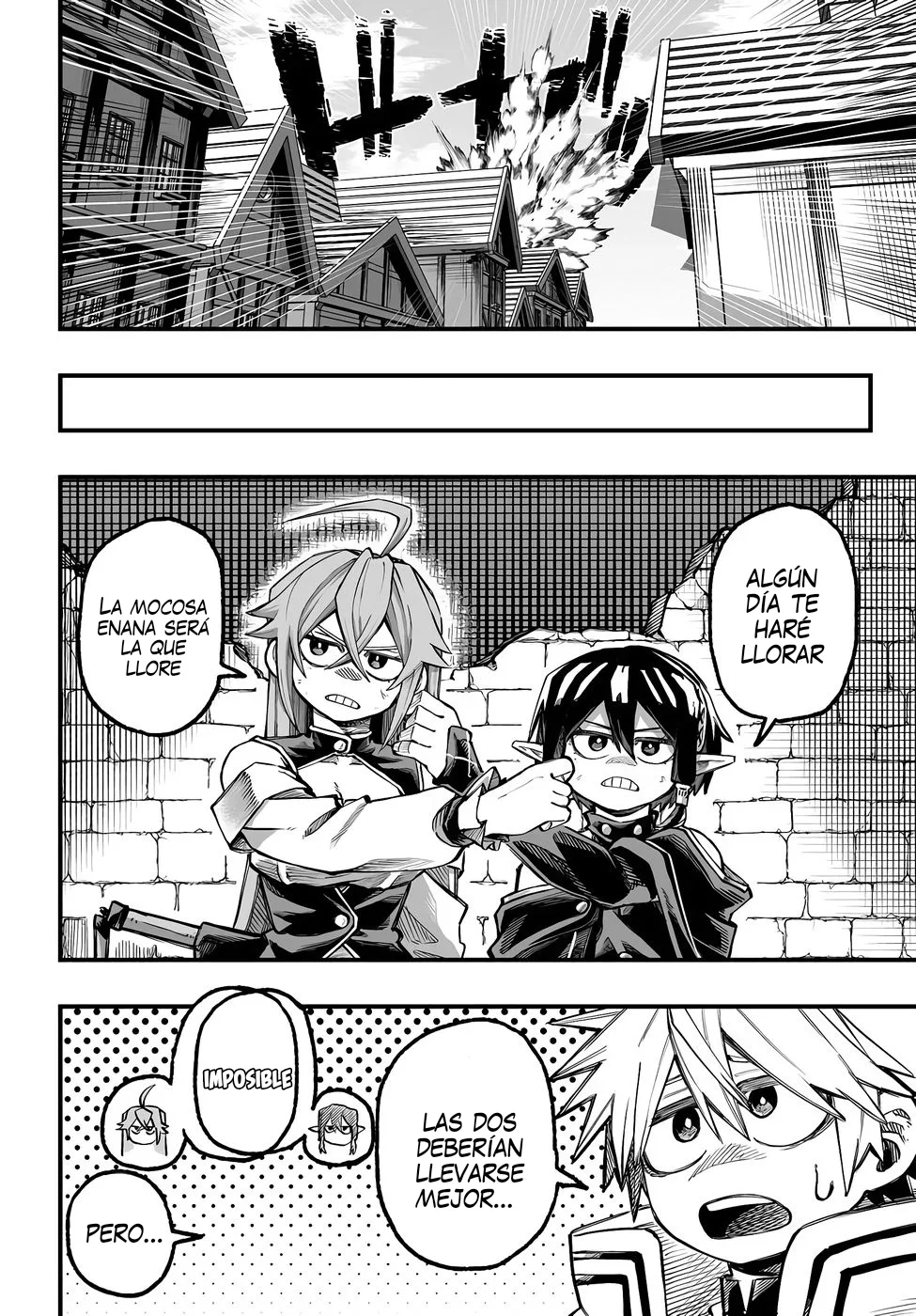Yoheidan no Itoshigo: Shinikake Koji wa Saikyou Shisho-tachi ni Sodaterareru capítulo 9, página 8