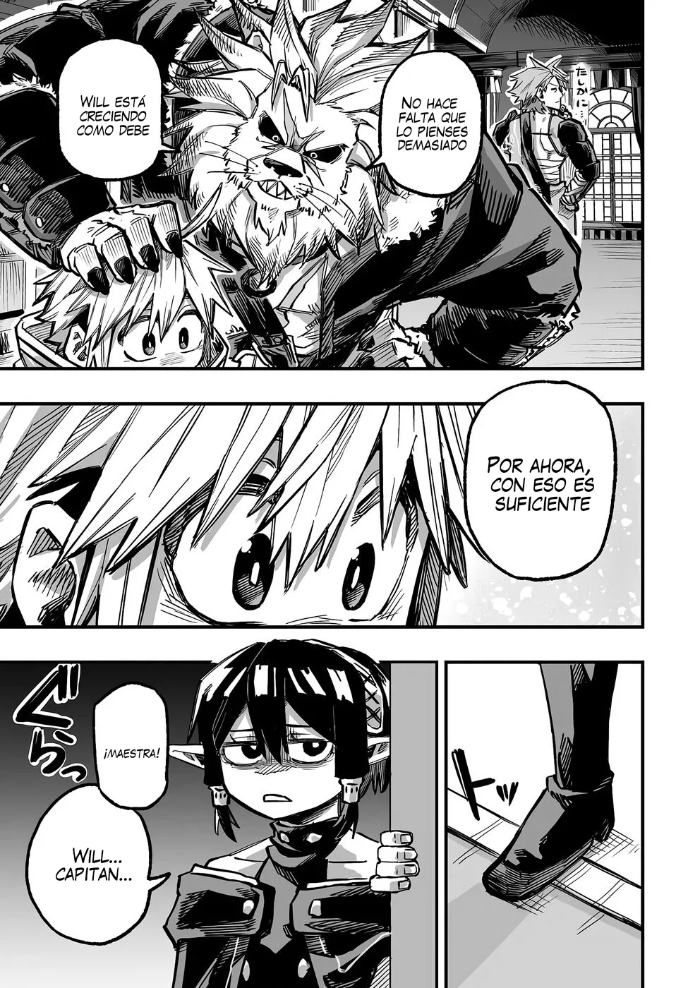 Yoheidan no Itoshigo: Shinikake Koji wa Saikyou Shisho-tachi ni Sodaterareru capítulo 9, página 25