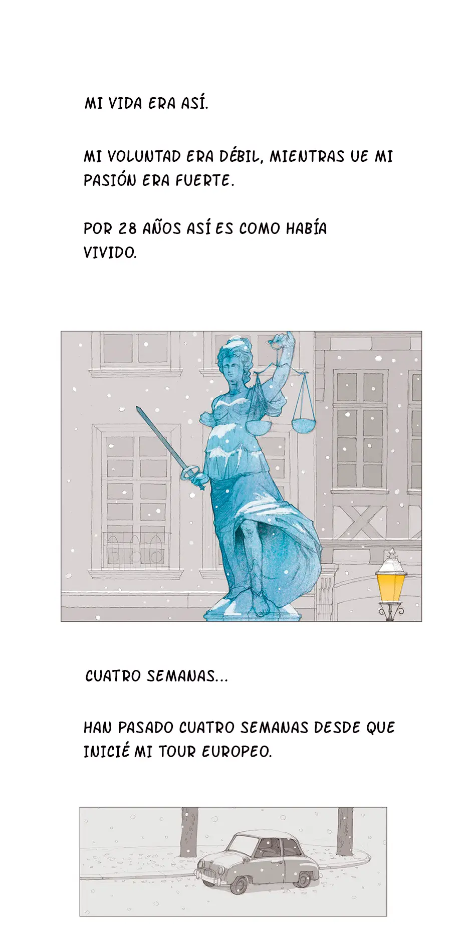 100 Días en Europa capítulo 1, página 3