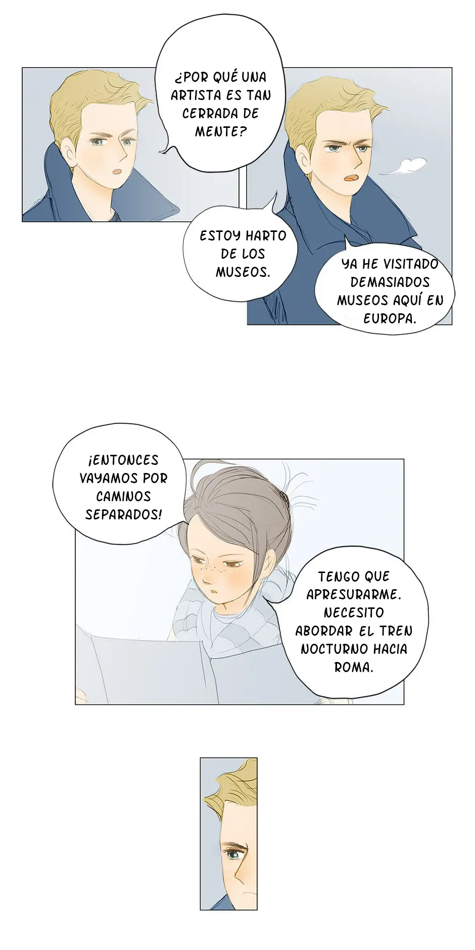 100 Días en Europa capítulo 12, página 22
