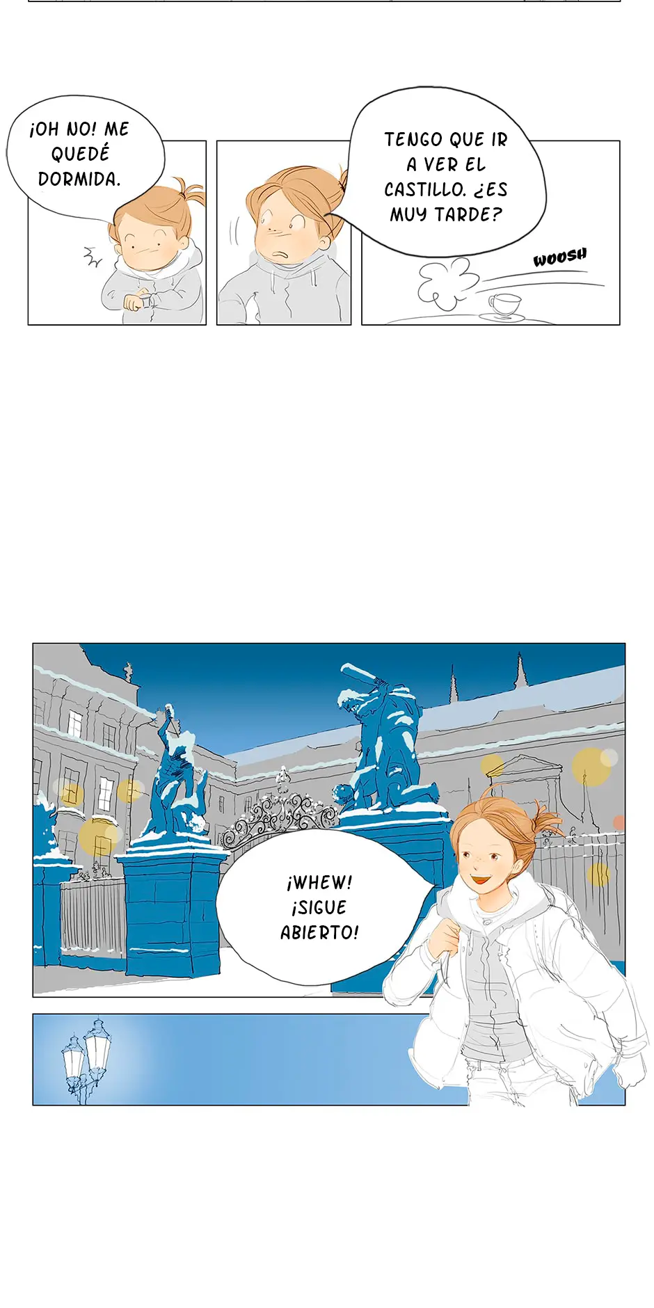 100 Días en Europa capítulo 6, página 14