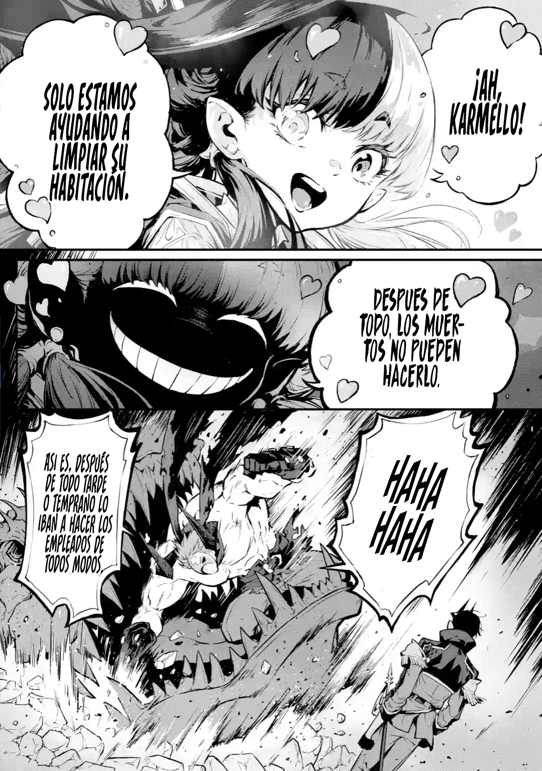 Kamigoroshi no Maou, Saijaku Shuzoku ni Tensei Shi Shijou Saikyou ni Naru capítulo 15.1, página 8