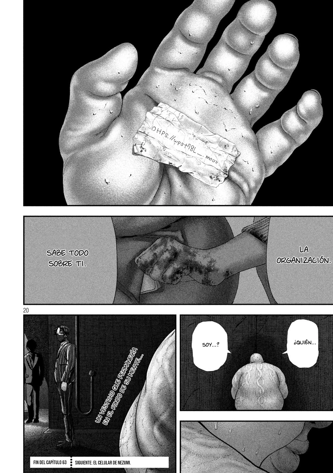Nezumi’s First Love – español capítulo 63, página 20