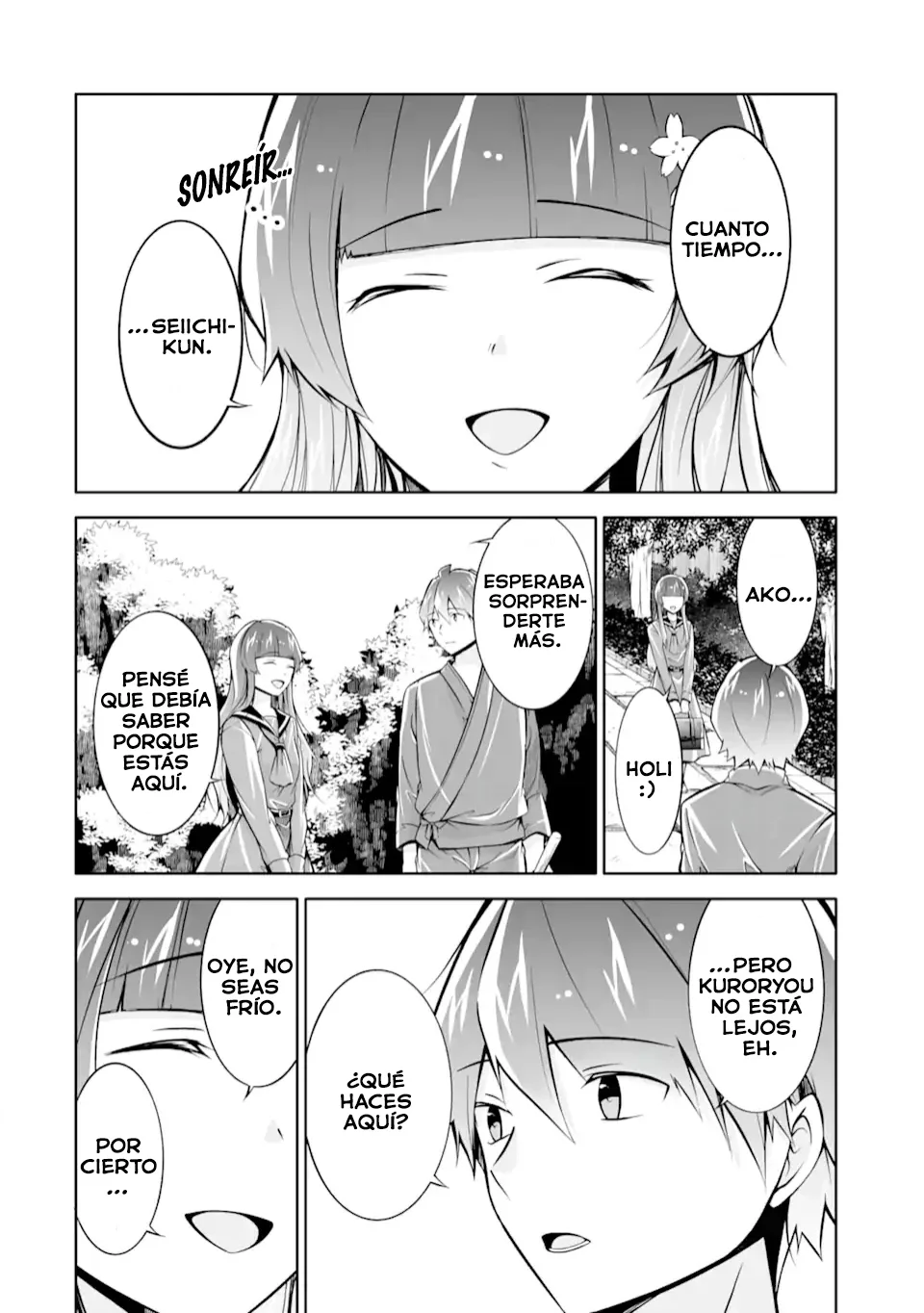 Real no Heroine wa Irimasen! capítulo 121, página 6