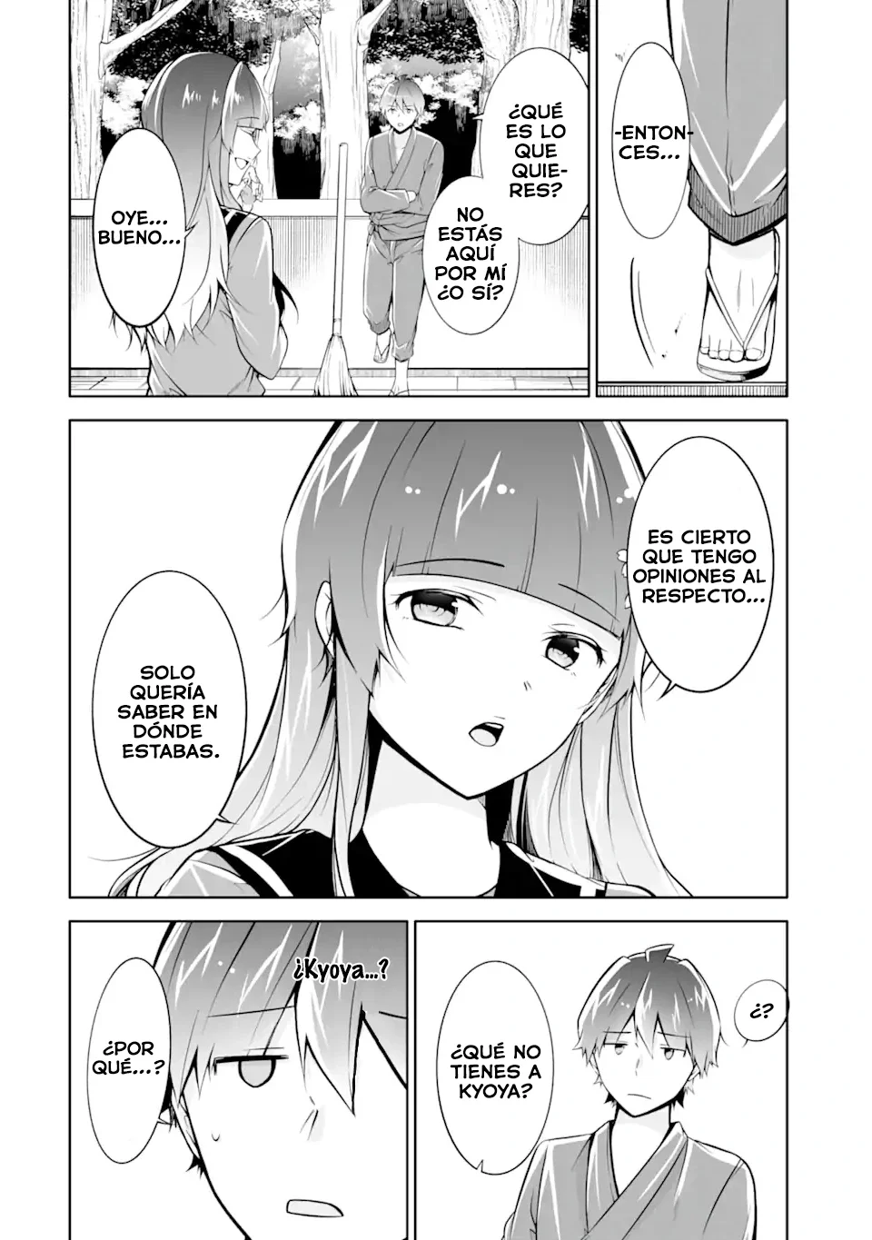Real no Heroine wa Irimasen! capítulo 121, página 8