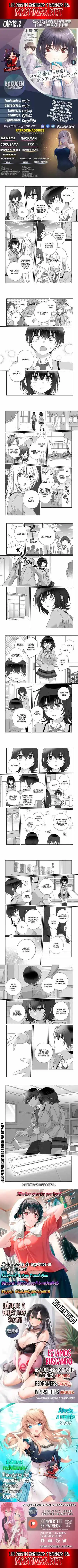 Class de 2-banme ni Kawaii Onnanoko to Tomodachi ni Natta capítulo 12.2, página 1