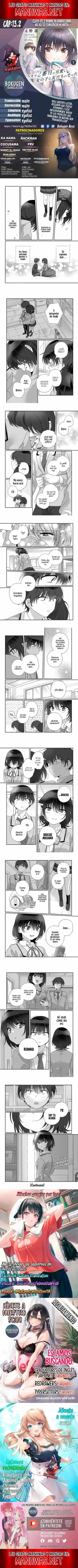 Class de 2-banme ni Kawaii Onnanoko to Tomodachi ni Natta capítulo 13.2, página 1