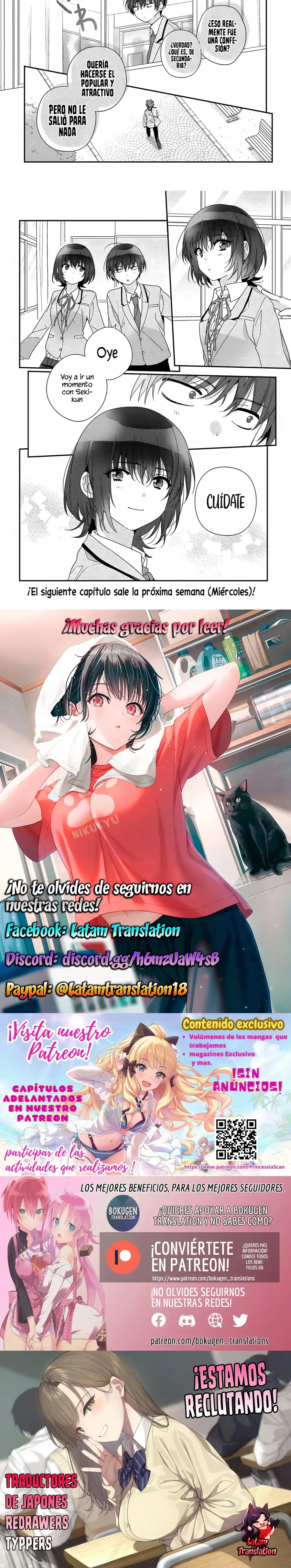 Class de 2-banme ni Kawaii Onnanoko to Tomodachi ni Natta capítulo 21.1, página 4