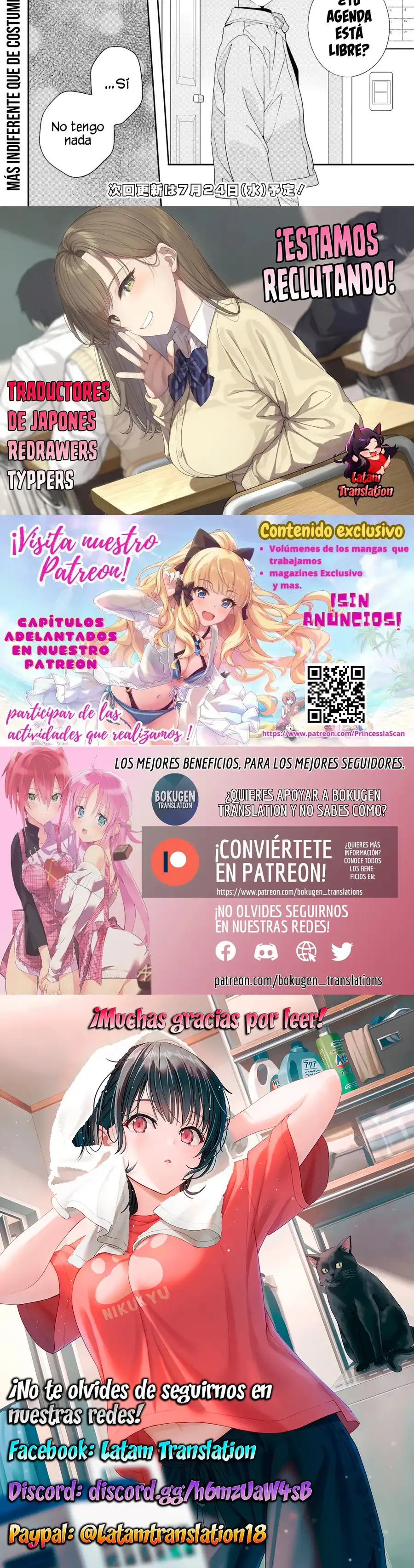 Class de 2-banme ni Kawaii Onnanoko to Tomodachi ni Natta capítulo 24.2, página 4