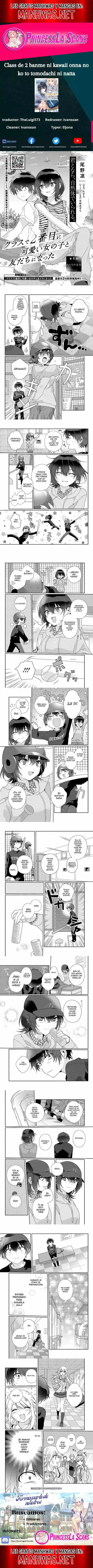 Class de 2-banme ni Kawaii Onnanoko to Tomodachi ni Natta capítulo 5.1, página 1