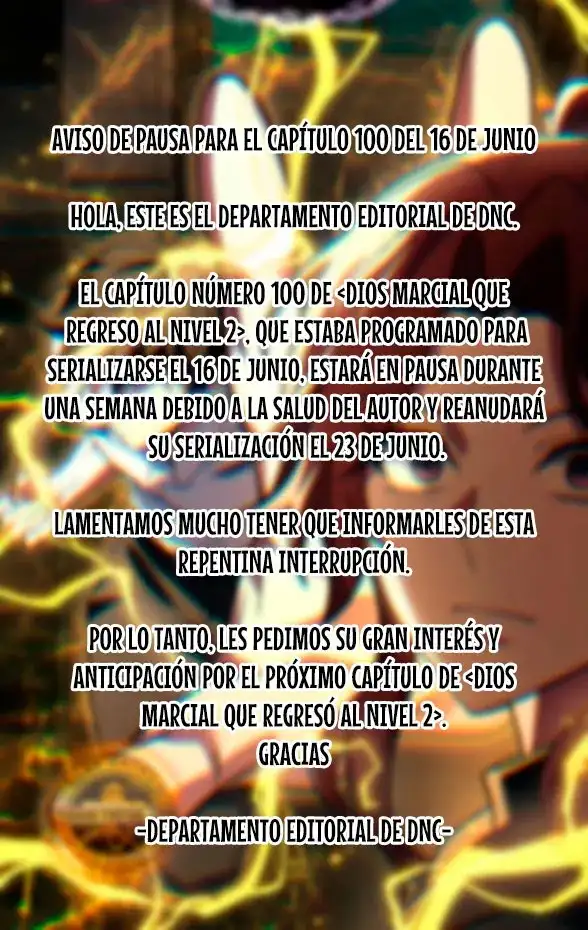 El Dios Marcial que Regresó al nivel 2 capítulo 99.5, página 1