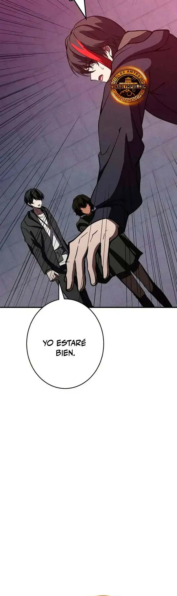 El Héroe Regresa a la Academia capítulo 46, página 44