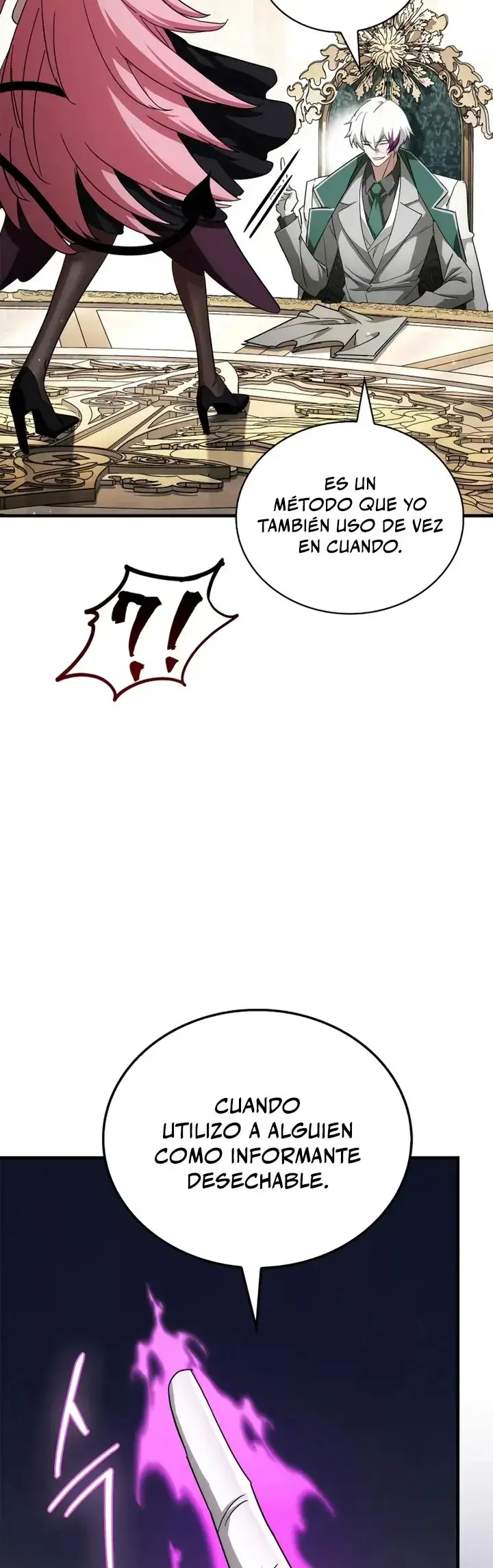 El Rey Demonio Abrumado por Héroes capítulo 28, página 32