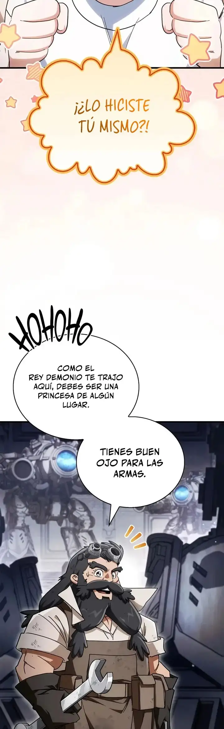 El Rey Demonio Abrumado por Héroes capítulo 31, página 9