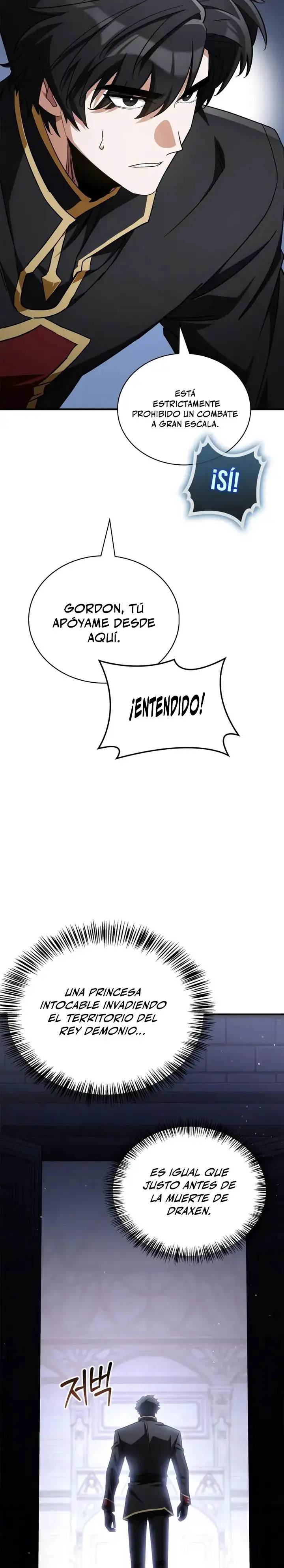 El Rey Demonio Abrumado por Héroes capítulo 31, página 69