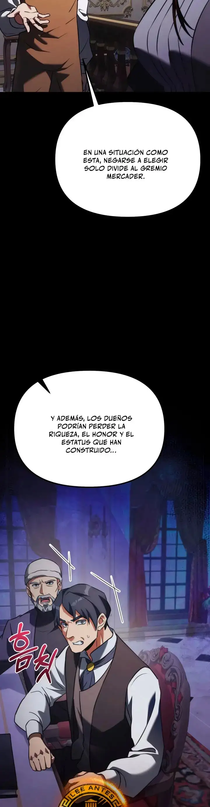 El prodigioso caballero oscuro con tiempo limitado capítulo 131, página 36