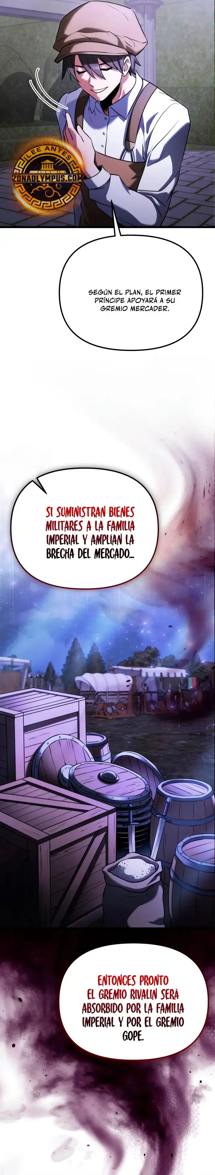 El prodigioso caballero oscuro con tiempo limitado capítulo 131, página 62