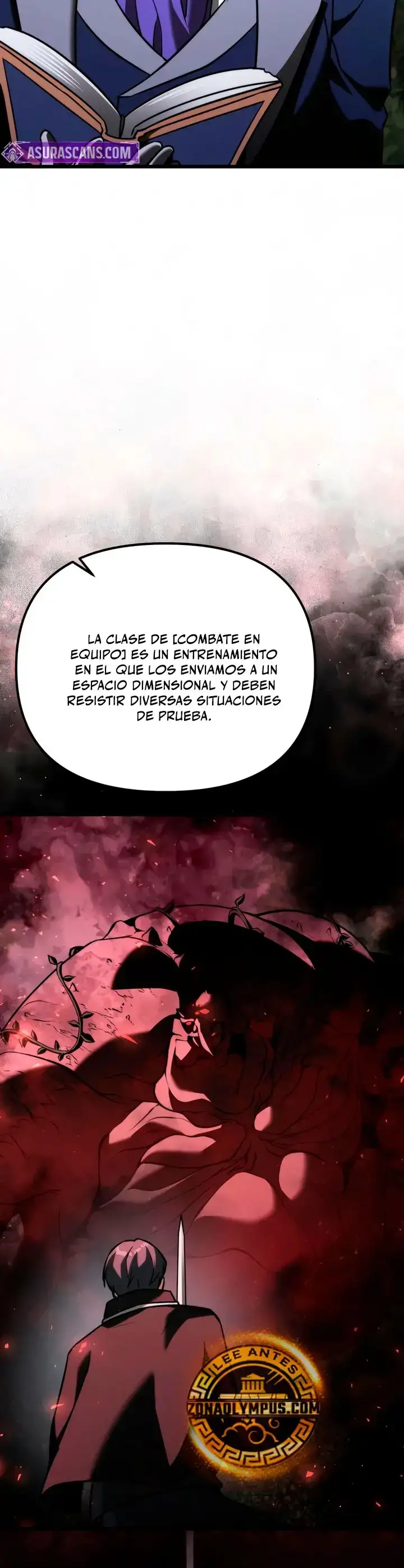 El prodigioso caballero oscuro con tiempo limitado capítulo 132, página 50