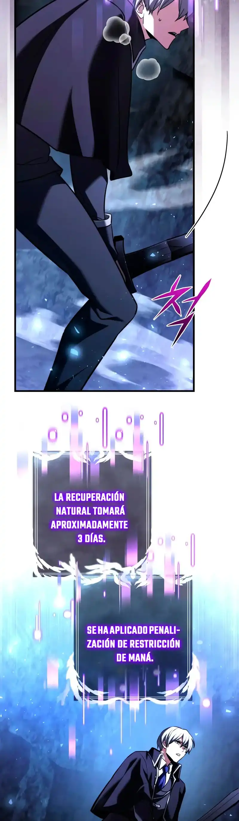 El prodigioso caballero oscuro con tiempo limitado capítulo 135, página 33