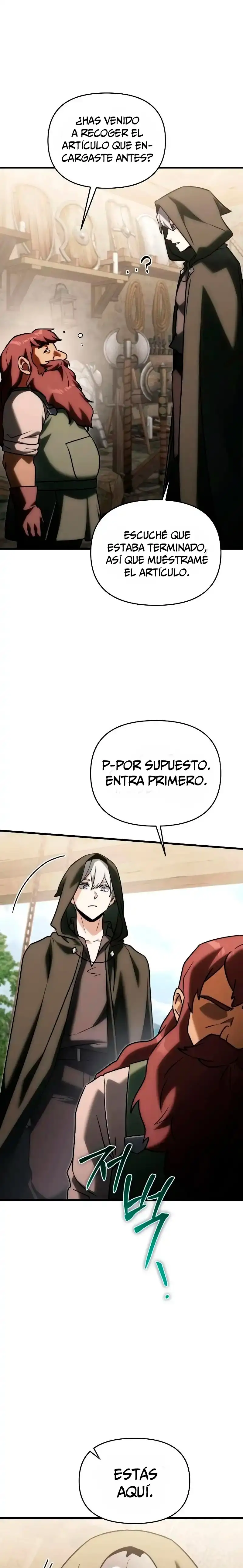El prodigioso caballero oscuro con tiempo limitado capítulo 146, página 32