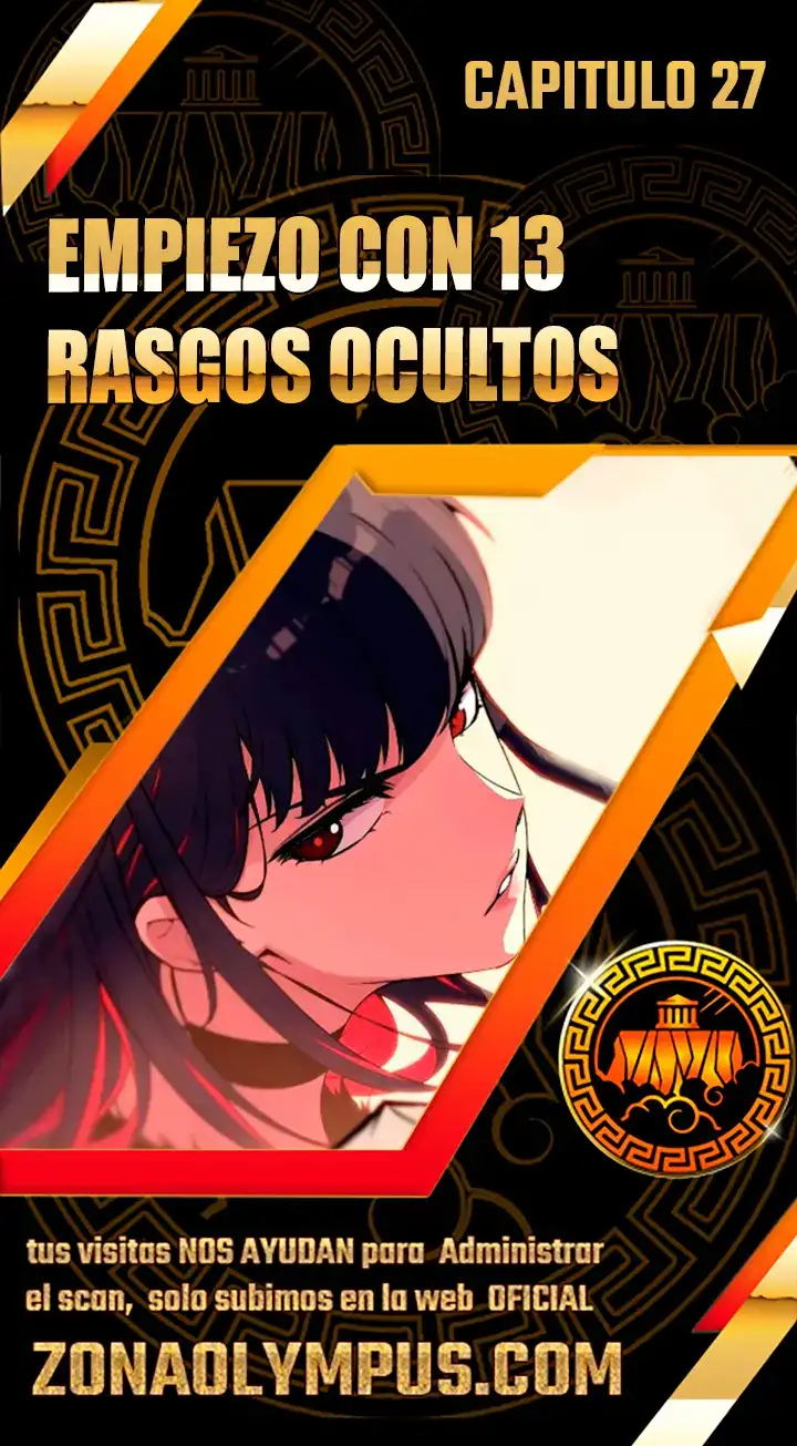 Empiezo con 13 Rasgos Ocultos capítulo 27, página 1