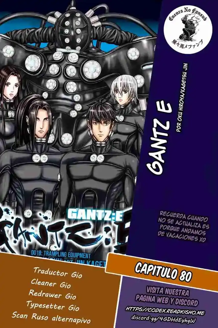 Gantz:E capítulo 80, página 1