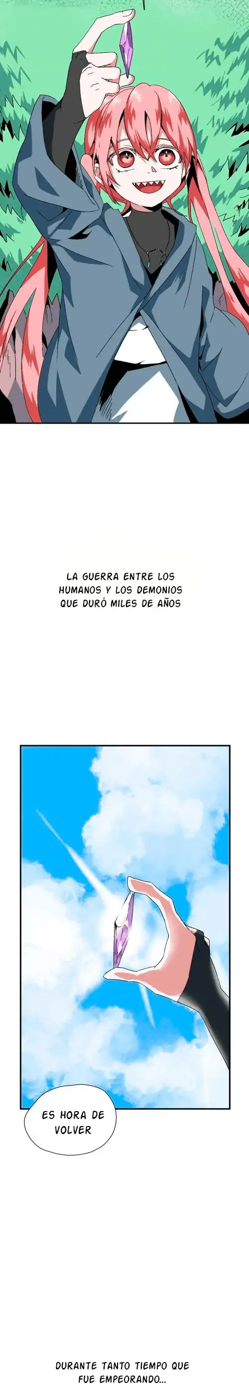 Hasta el rey demonio, un paso a la vez capítulo 1, página 21
