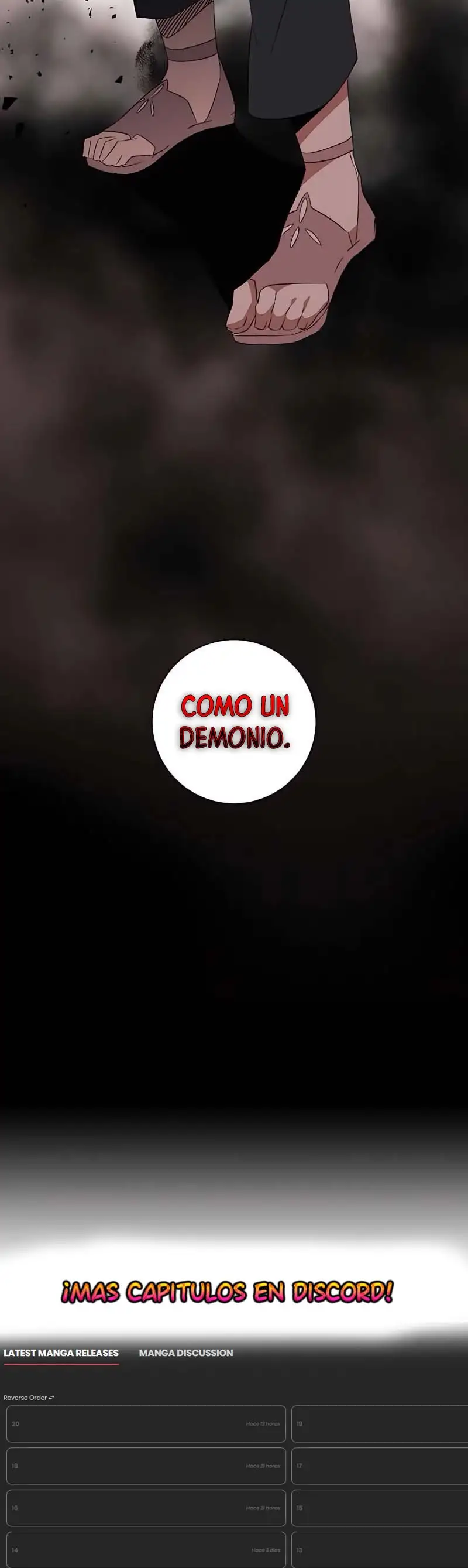 Hasta el rey demonio, un paso a la vez capítulo 15, página 50
