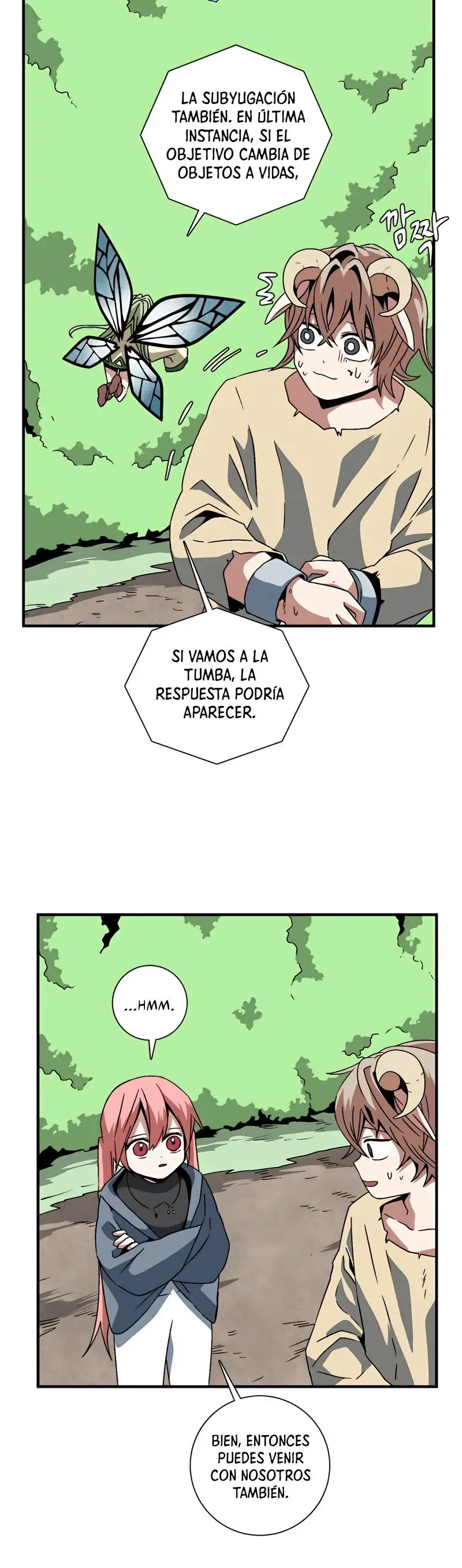 Hasta el rey demonio, un paso a la vez capítulo 28, página 35