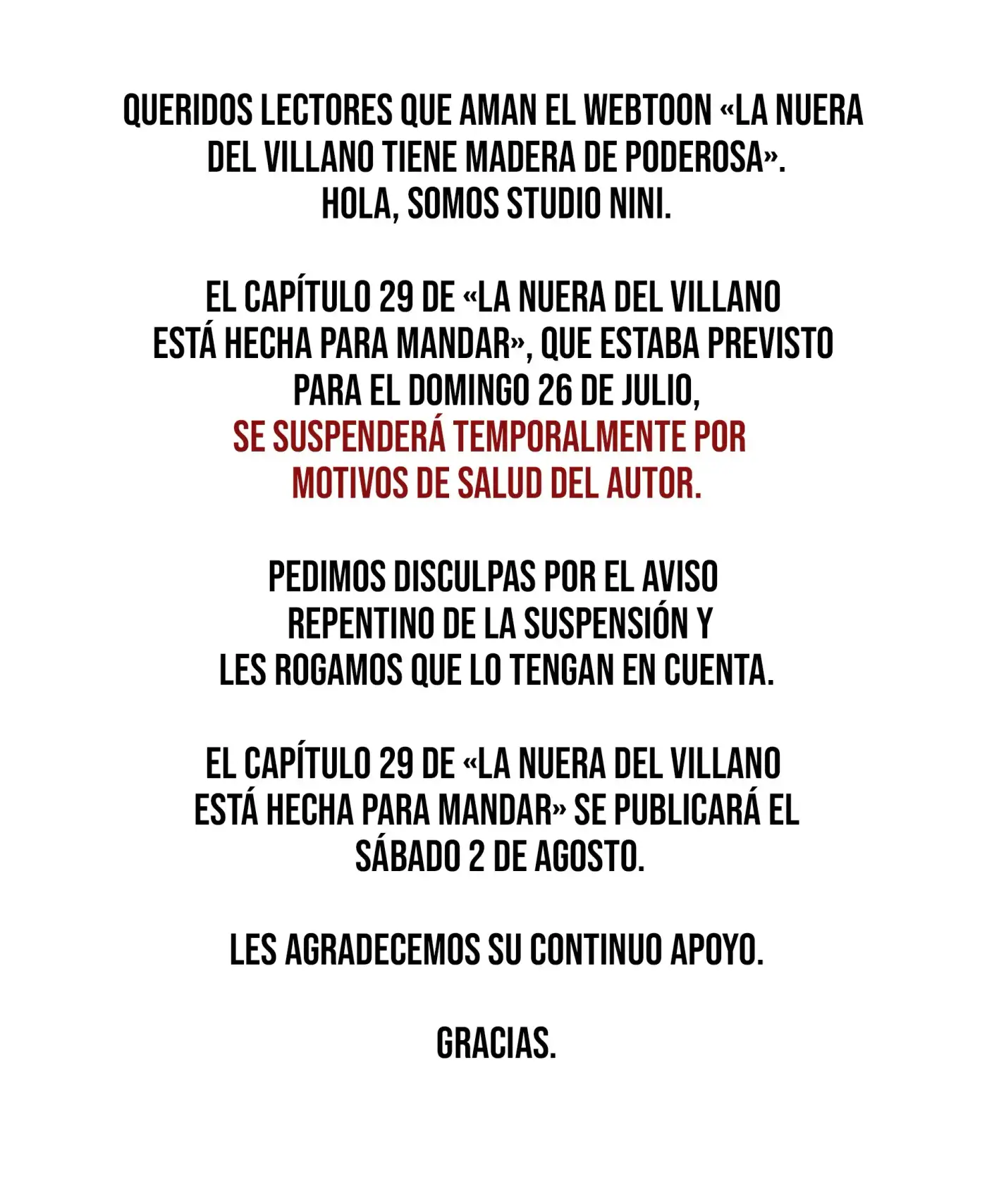 La nuera del villano está hecha para mandar capítulo 28.5, página 2