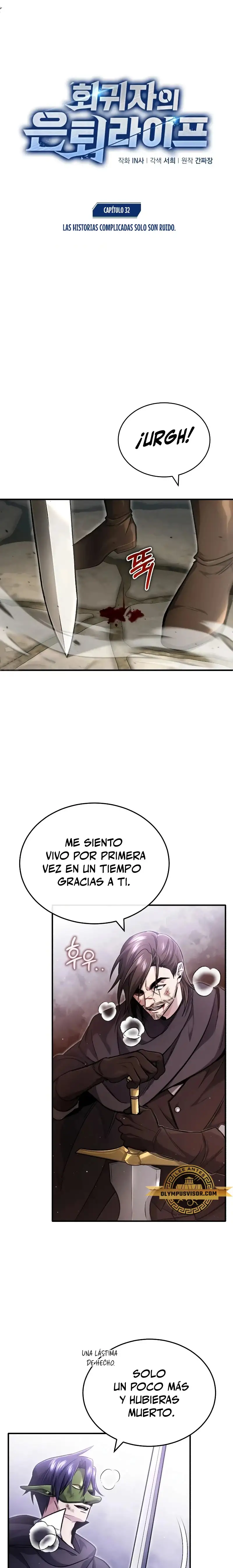 La vida del regresor después del retiro capítulo 32, página 8