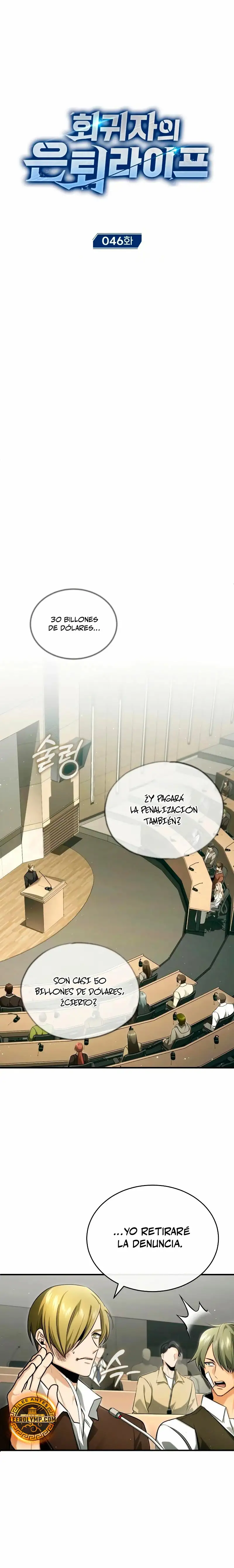 La vida del regresor después del retiro capítulo 46, página 6