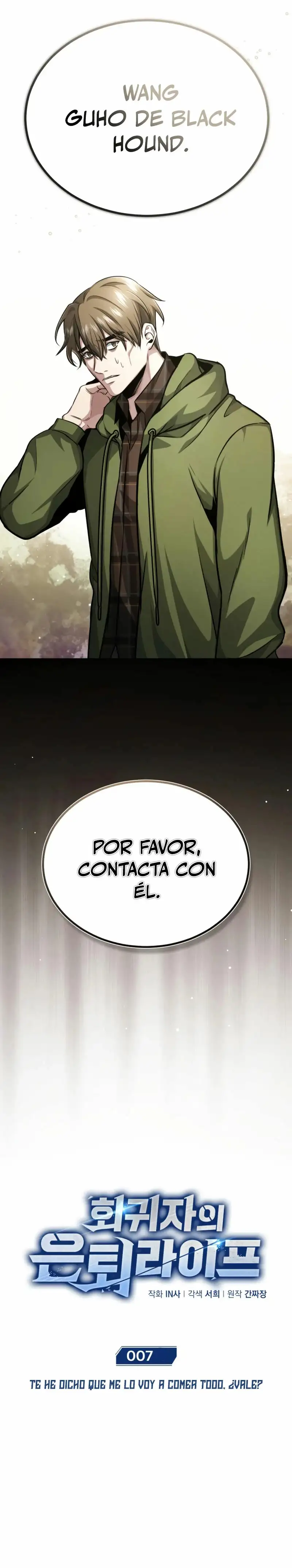 La vida del regresor después del retiro capítulo 7, página 8