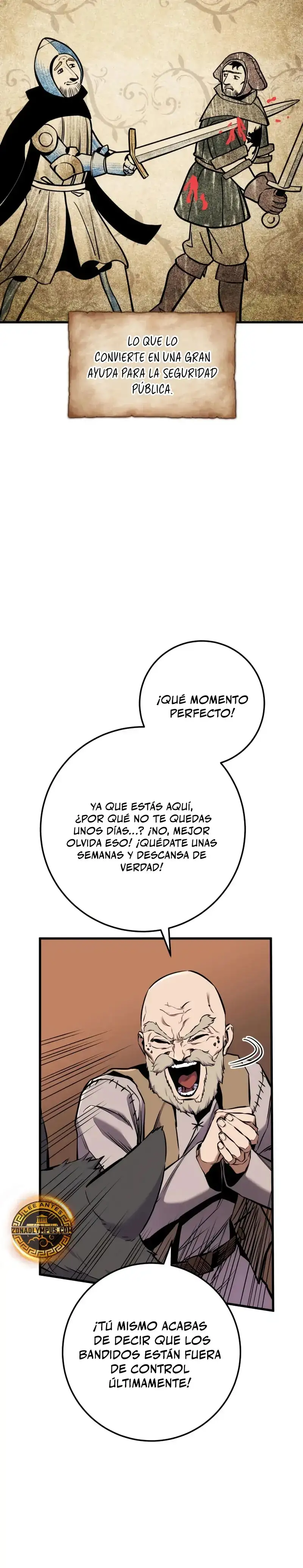 Manual de supervivencia del caballero errante capítulo 13, página 40